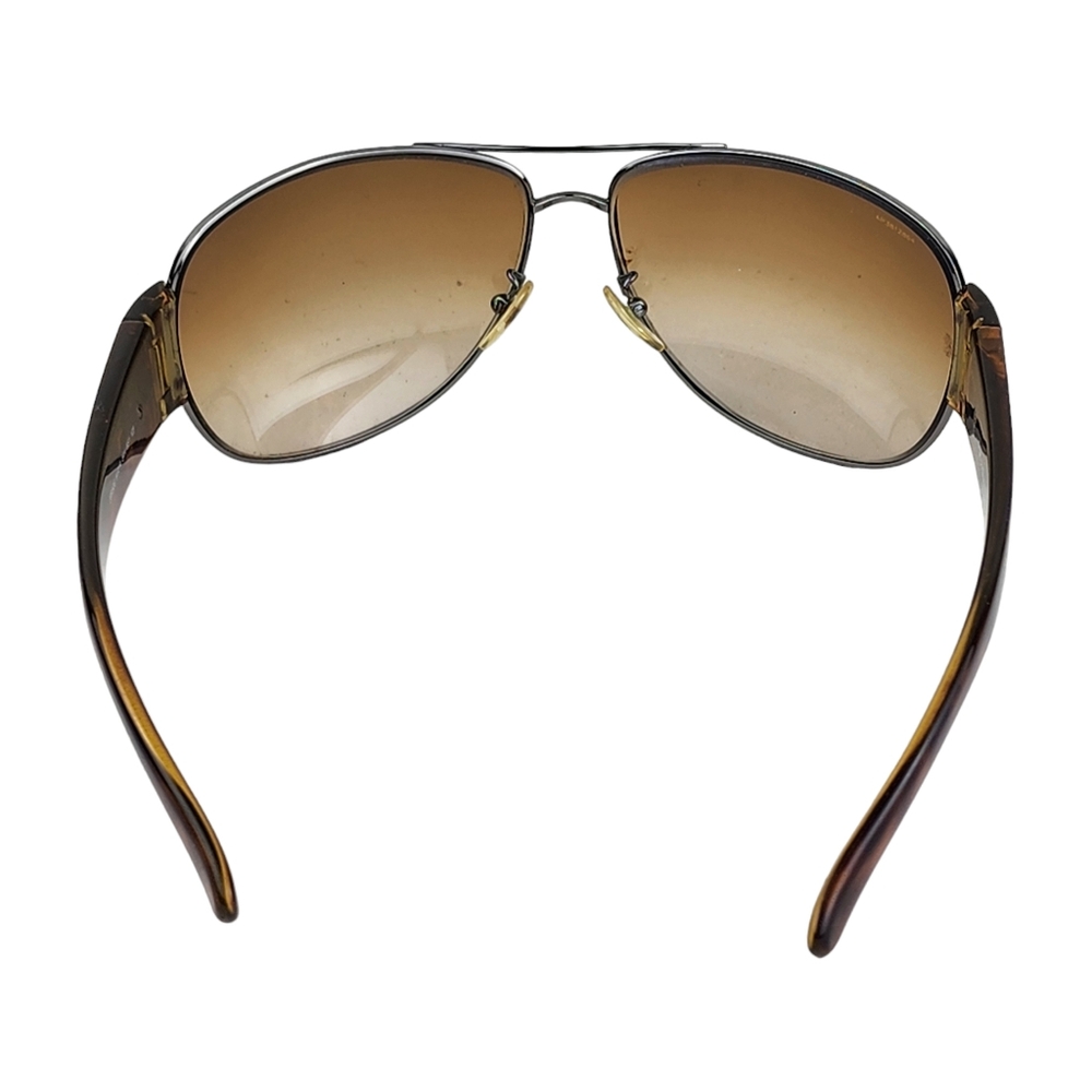 Prada Tortoise Shell Brown Designer Sunglasses Sp… - image 2